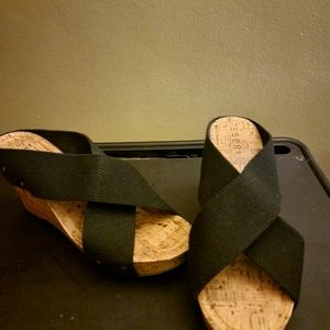 Espirit women's slide on wedges